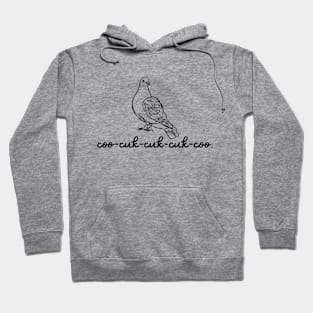 Rock Dove Graphic - Actual Bird Call Hoodie